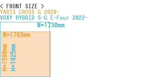 #YARIS CROSS G 2020- + VOXY HYBRID S-G E-Four 2022-